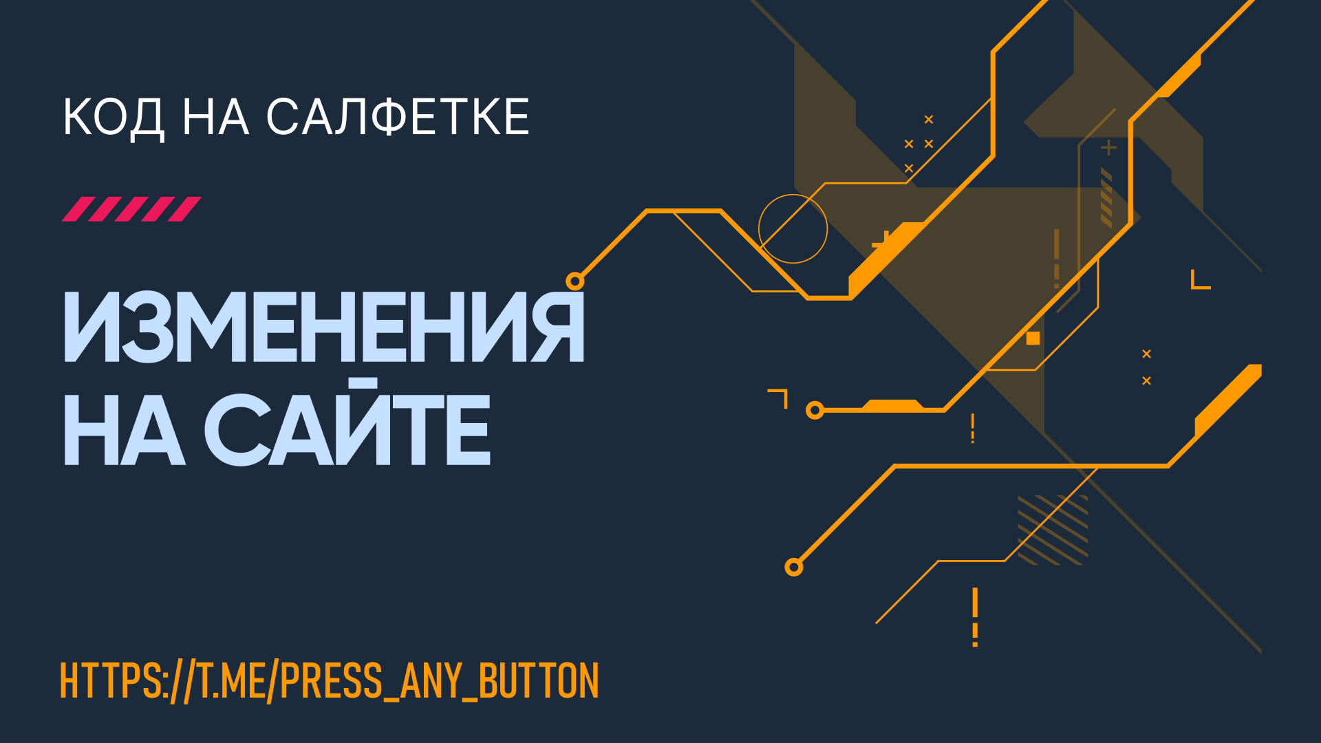 Изменения на сайте